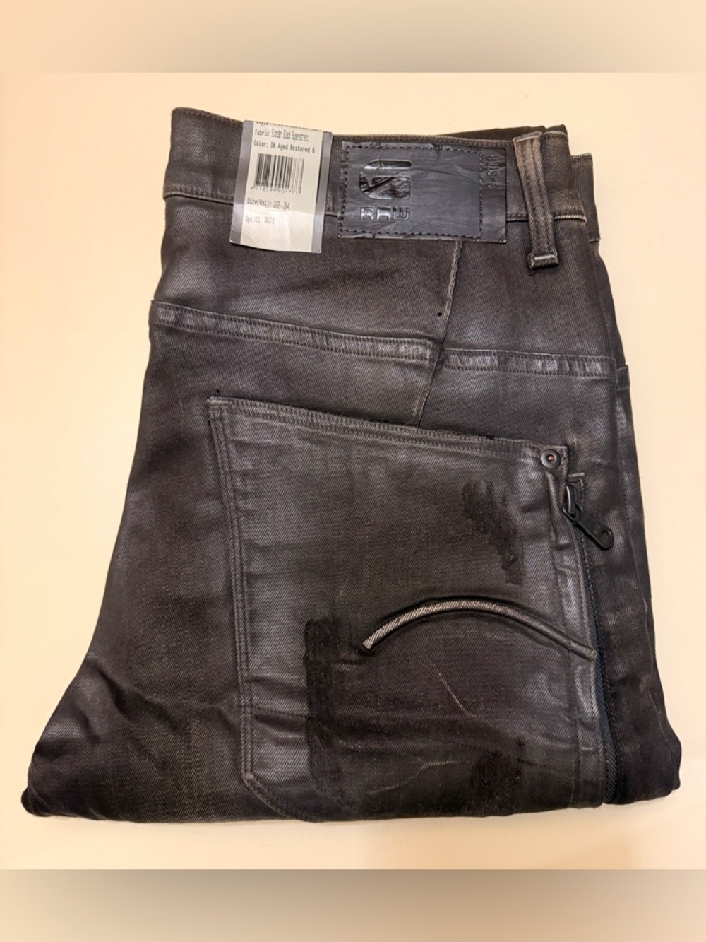 G-Star Men’s Black super Slim Jeans(brand new)